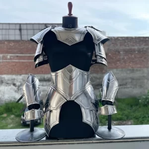 Medieval Warrior Female Full Suit of Armor