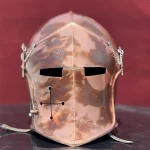 Copper Antique Barbuta Halmet