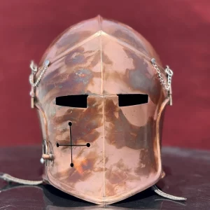 Copper Antique Barbuta Halmet