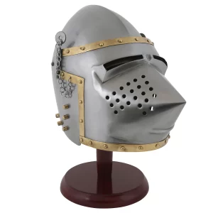 Hounskull Bascinet (or Pig-Faced Bascinet)